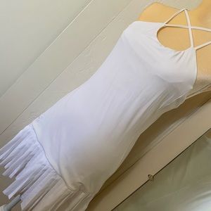 Polo Ralph Lauren White Pleated Tennis Dress